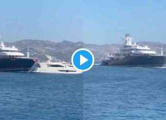 Scontro tra due yacht a Bodrum: il momento dell’incidente news-03092024-121503