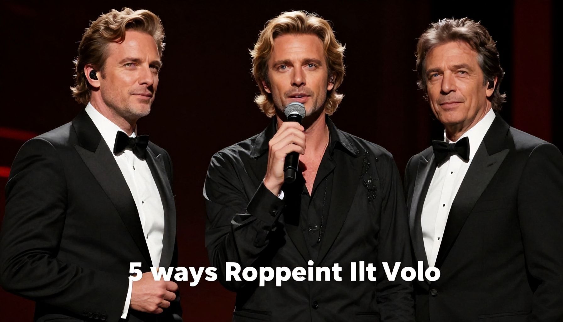 5 modi per immergerti nella magia di Il Volo: consigli degli esperti*