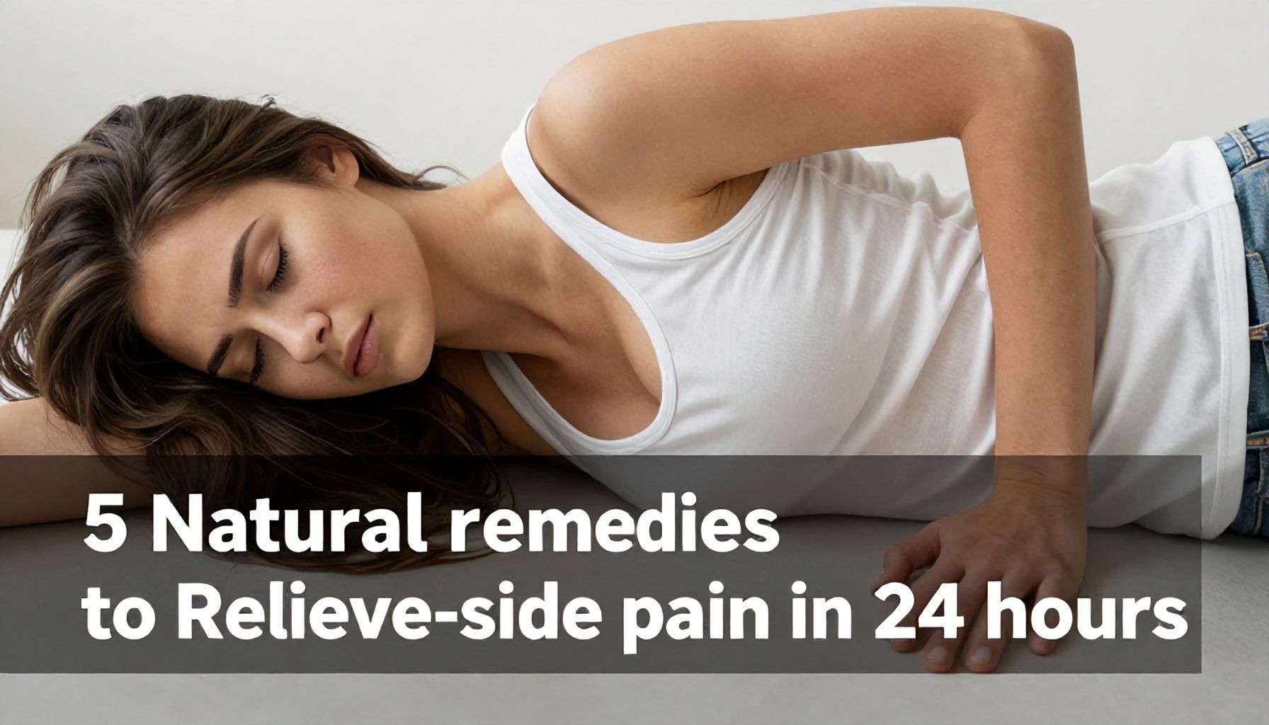 5 rimedi naturali per alleviare il dolore al fianco destro in 24 ore*