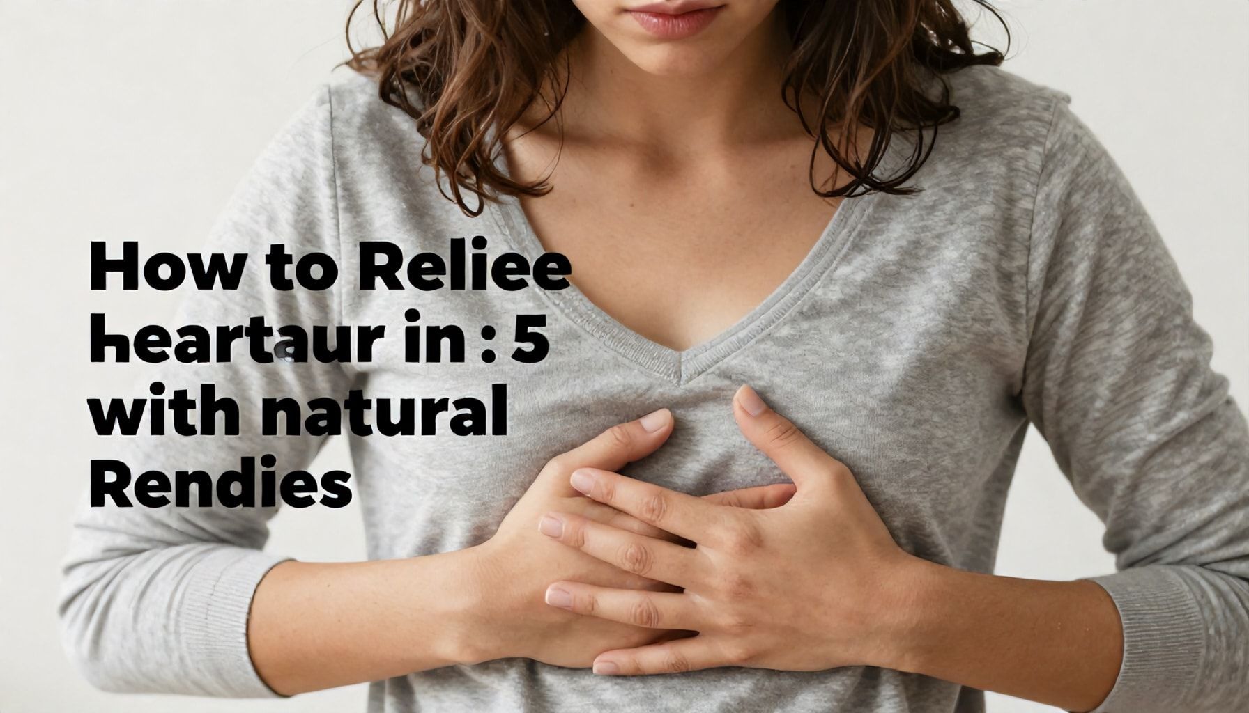 Come alleviare il bruciore di stomaco in 5 minuti con rimedi naturali*