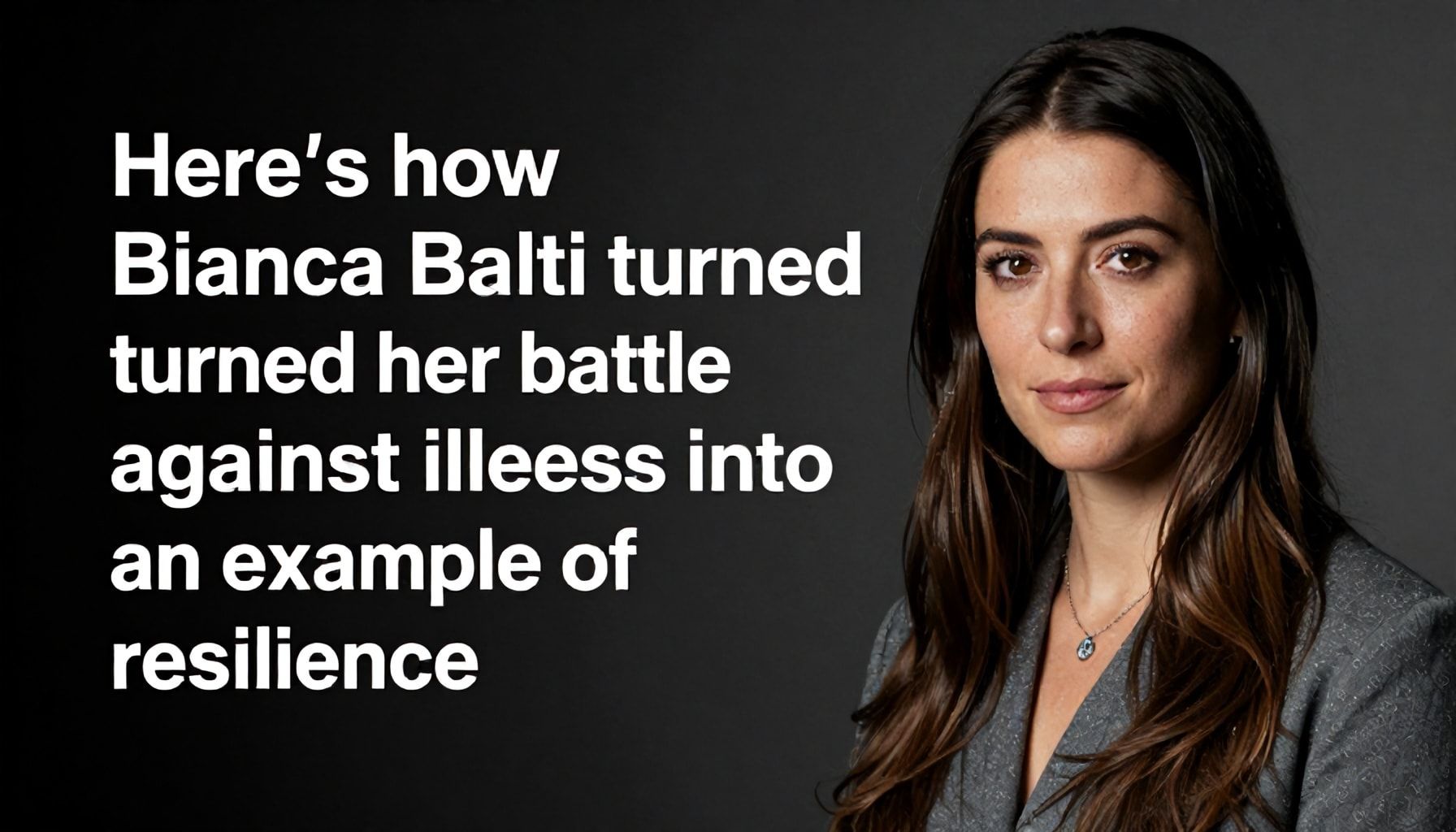 Scopri come Bianca Balti affronta la malattia con coraggio e determinazione 1 Come Bianca Balti ha trasformato la sua battaglia contro la malattia in un esempio di resilienza*