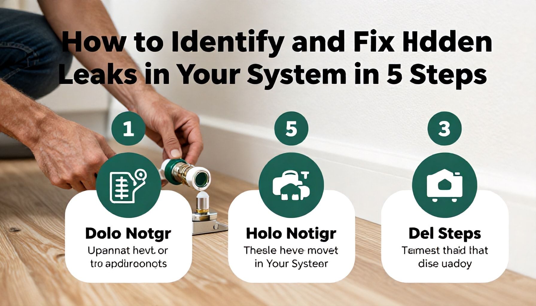 Ridurre le perdite da impianto: soluzioni efficienti per il tuo sistema 1 Come identificare e riparare le perdite nascoste nel tuo impianto in 5 passaggi*