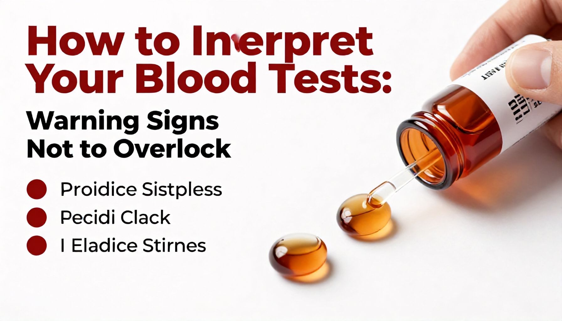 Come Interpretare i Tuoi Esami del Sangue: Segnali da Non Sottovalutare*