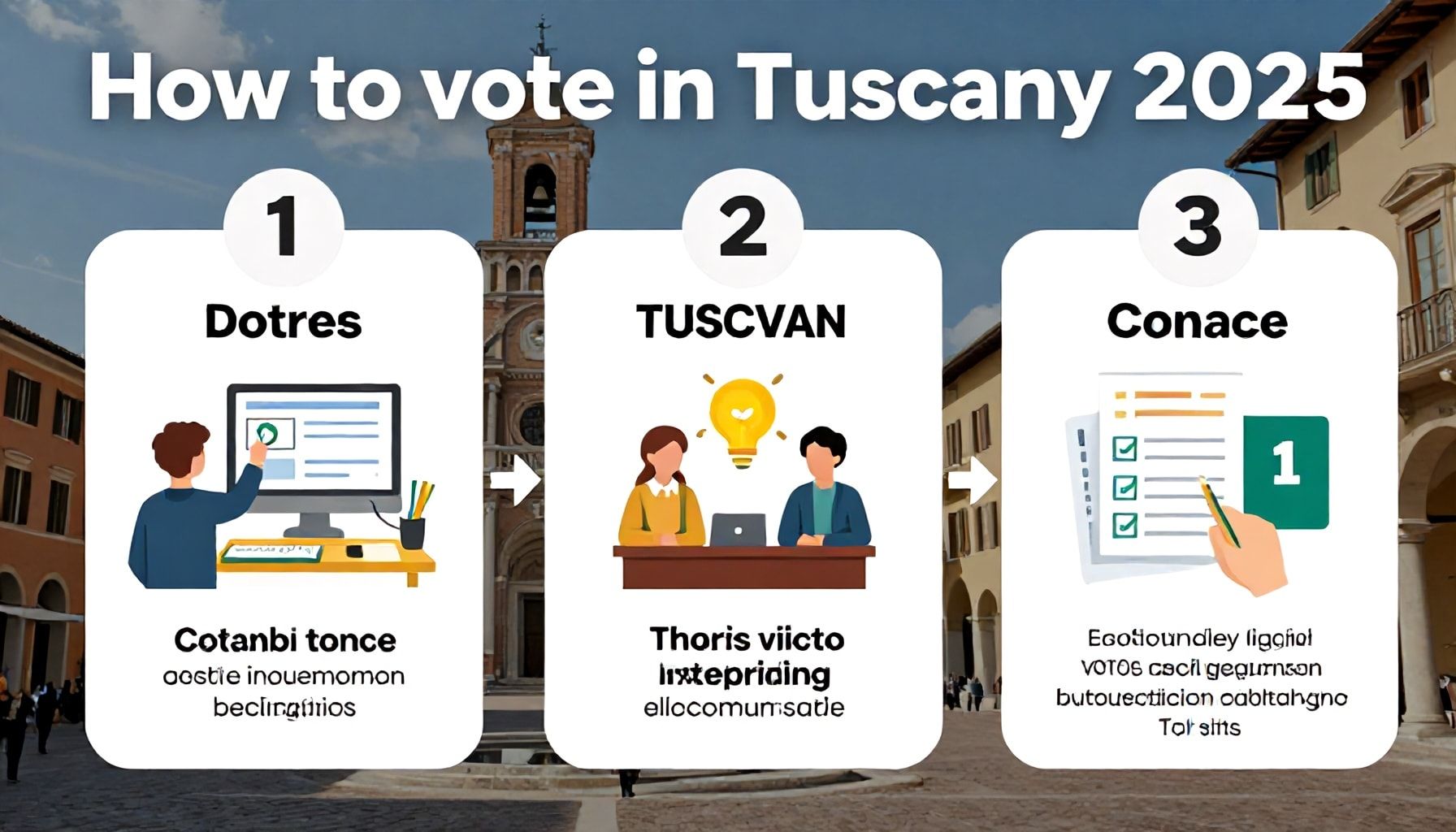 Toscana 2025: Scegli il futuro della tua regione 4 Come votare in Toscana 2025: guida passo-passo per un’elezione consapevole*
