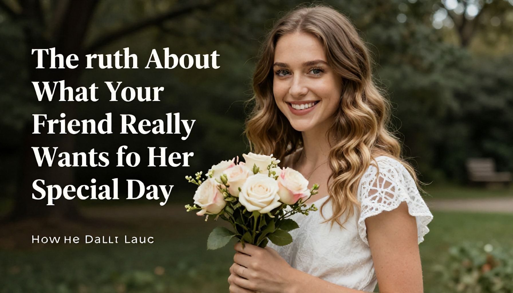La Verità Su Cosa Desidera Davvero la Tua Amica per il Suo Giorno Speciale*