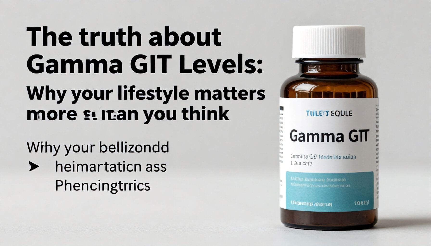 La verità sui livelli di gamma GT: perché il tuo stile di vita conta più di quanto pensi*