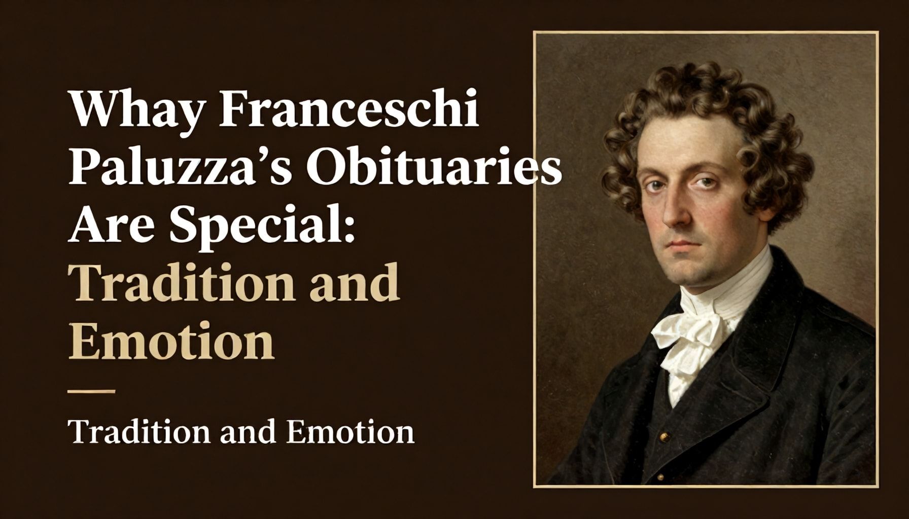 Necrologi Franceschi Paluzza: Omaggi e ricordi per chi ci ha lasciati 2 Perché i Necrologi di Franceschi Paluzza sono Speciali: Tradizione e Emozione*
