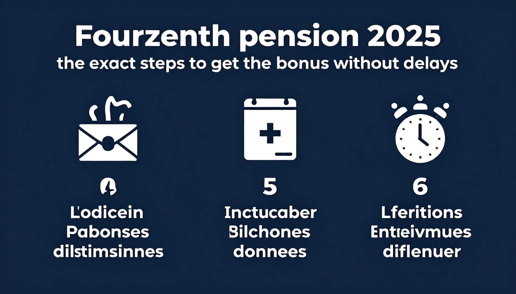 Quattordicesima pensionati 2025: i passaggi esatti per ottenere il bonus senza ritardi*