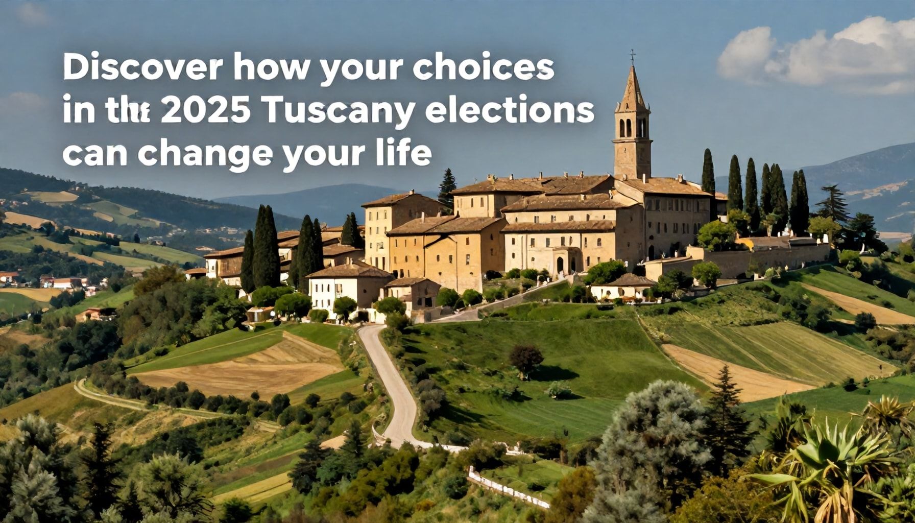 Toscana 2025: Scegli il futuro della tua regione 1 Scopri come le tue scelte alle elezioni Toscana 2025 possono cambiare la tua vita*