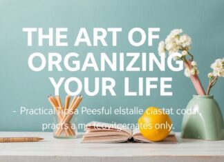 L’Arte di Organizzare la Propria Vita: Consigli Pratici per un Esistenza Più Serena The Art of Organizing Your Life: Practical Tips for a More Peaceful Existence